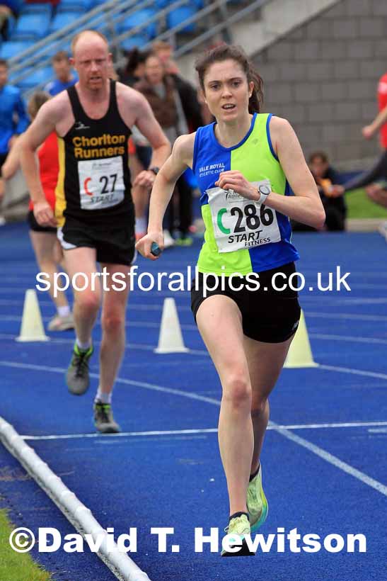 Senior womens 4 Stage Relay, 2022 Northern Road Relays, SportsCity, Manchester. Photo: David T. Hewitson/Sports for All Pics